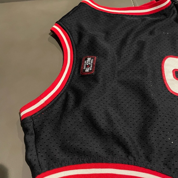 Converse All-Star Basketball Jersey #6 Red  White &blue Size XXL - Picture 10 of 15
